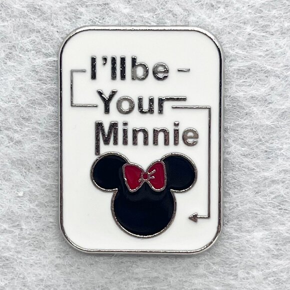🔮 5/$25‎ Disney I'll Be Your Minnie Pin - Picture 1 of 2
